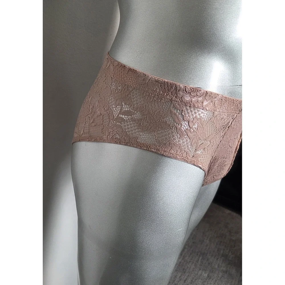 Cosabella‎ Never Say Never Mens Lace Briefs Taupe Floral Low Rise Underwear NEW